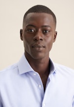 Slim Chemise d'affaires Structure in Bleu Clair |  Seidensticker Onlineshop