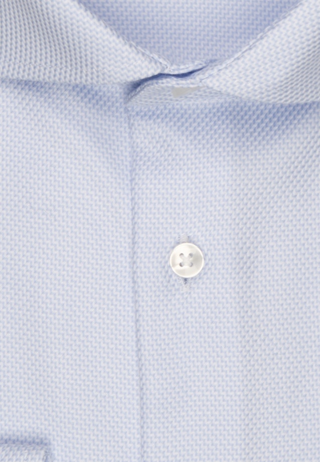 Slim Business Hemd Struktur in Hellblau |  Seidensticker Onlineshop