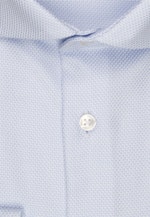 Slim Business Hemd Struktur in Hellblau |  Seidensticker Onlineshop