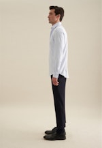 Non-iron Twill Business shirt in Slim with Kent-Collar in Light Blue |  Seidensticker Onlineshop