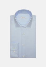 Non-iron Twill Business shirt in Slim with Kent-Collar in Light Blue |  Seidensticker Onlineshop