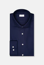 Slim Chemise d'affaires Structure in Bleu Foncé |  Seidensticker Onlineshop