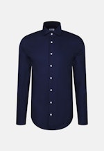 Slim Business Hemd Struktur in Dunkelblau |  Seidensticker Onlineshop
