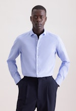 Slim Chemise d'affaires Structure in Bleu Moyen |  Seidensticker Onlineshop