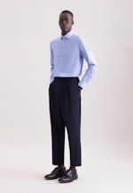 Slim Chemise d'affaires Structure in Bleu Moyen |  Seidensticker Onlineshop