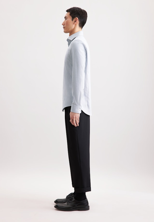 Slim Business Hemd Struktur in Grün |  Seidensticker Onlineshop