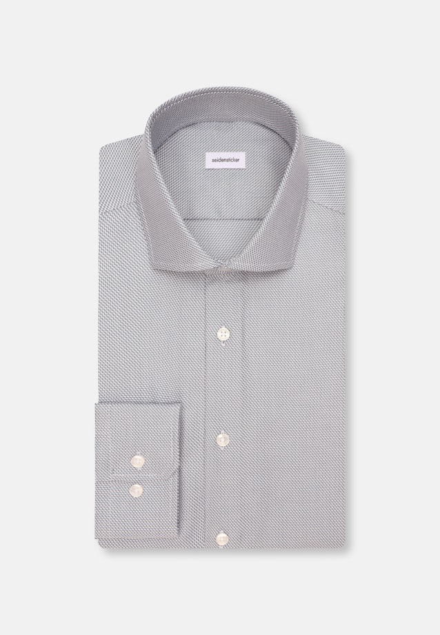 Slim Business Hemd Struktur in Grün |  Seidensticker Onlineshop