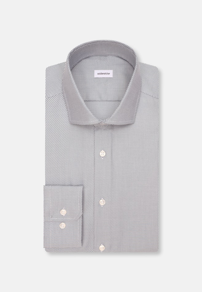 Slim Business shirt Structure in Grün | Seidensticker online shop