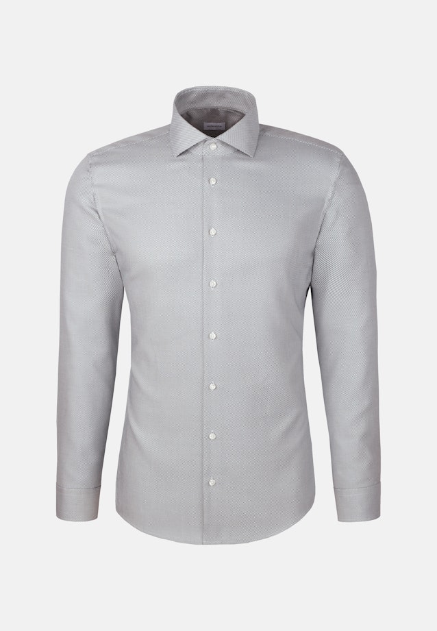 Slim Business Hemd Struktur in Grün |  Seidensticker Onlineshop