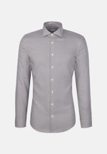 Slim Business shirt Structure in Braun |  Seidensticker Onlineshop