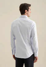 Shaped Business shirt Structure in Light Blue |  Seidensticker Onlineshop