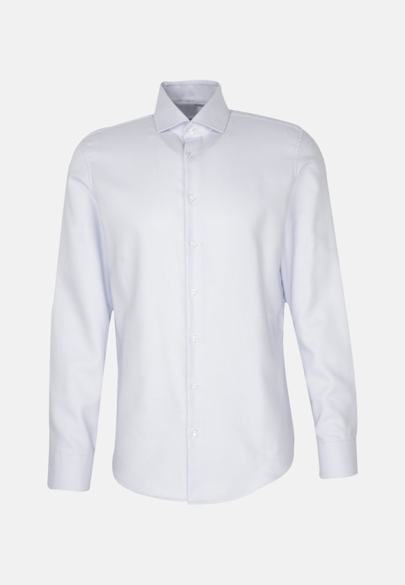 Shaped Business shirt Structure in Light Blue |  Seidensticker Onlineshop