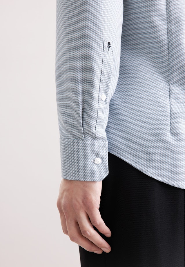 Shaped Chemise d'affaires Structure in Vert |  Seidensticker Onlineshop