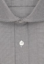 Shaped Business Hemd Struktur in Braun |  Seidensticker Onlineshop