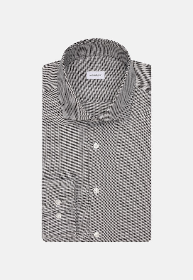 Shaped Chemise d'affaires Structure dans Marron | Boutique en ligne Seidensticker