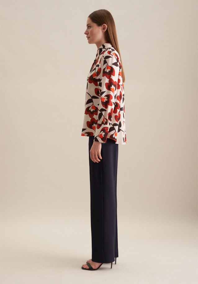 Kragen Hemdbluse Regular in Rot | Seidensticker Onlineshop