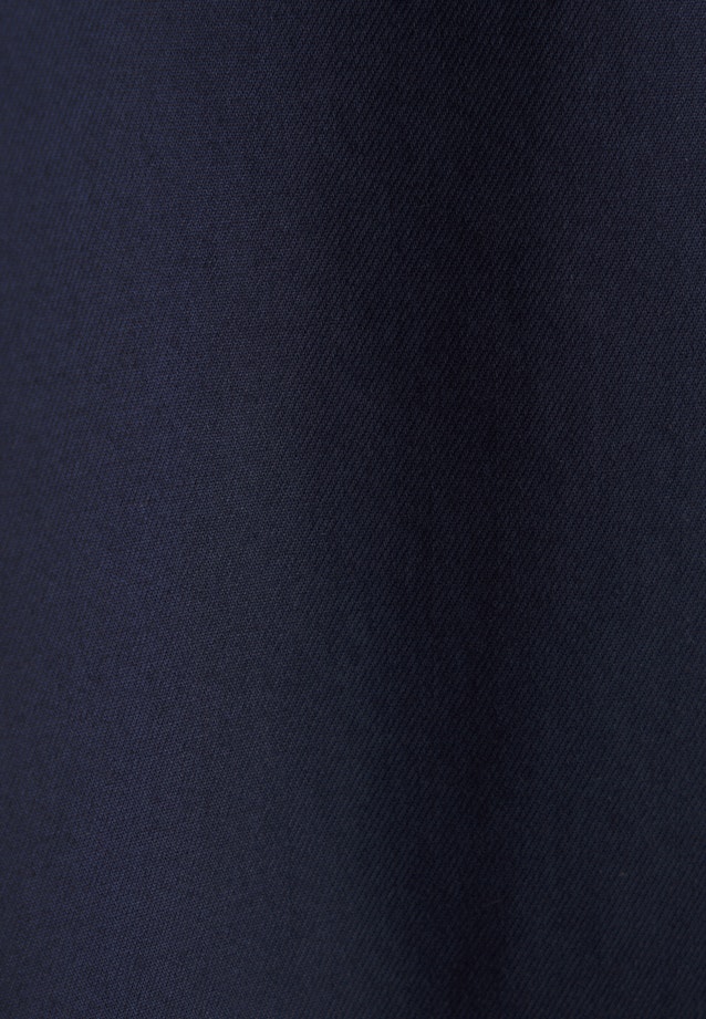 Non-iron Twill Business Shirt in Regular with Kent-Collar in Dark Blue |  Seidensticker Onlineshop