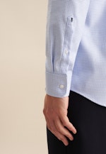 Regular Business shirt Structure in Light Blue |  Seidensticker Onlineshop