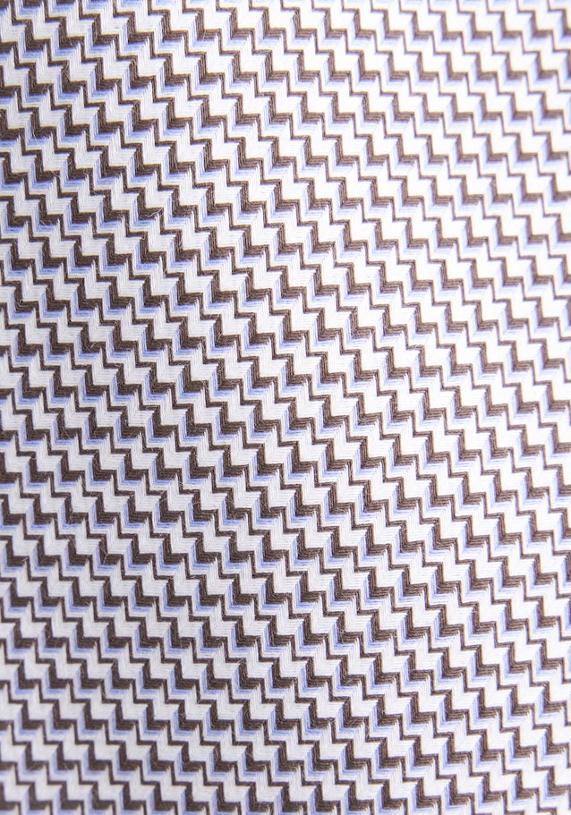 Regular Business Hemd Struktur in Braun | Seidensticker Onlineshop