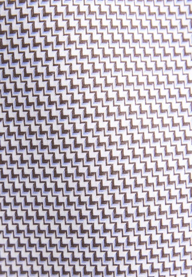 Regular Business shirt Structure in Brown |  Seidensticker Onlineshop