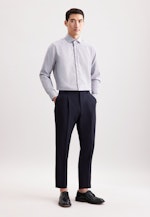 Regular Business shirt Structure in Brown |  Seidensticker Onlineshop