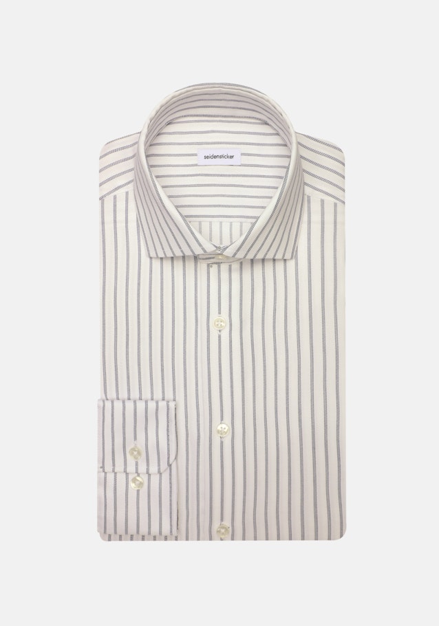 Regular Chemise Business A Rayures in Bleu Moyen | Seidensticker Onlineshop