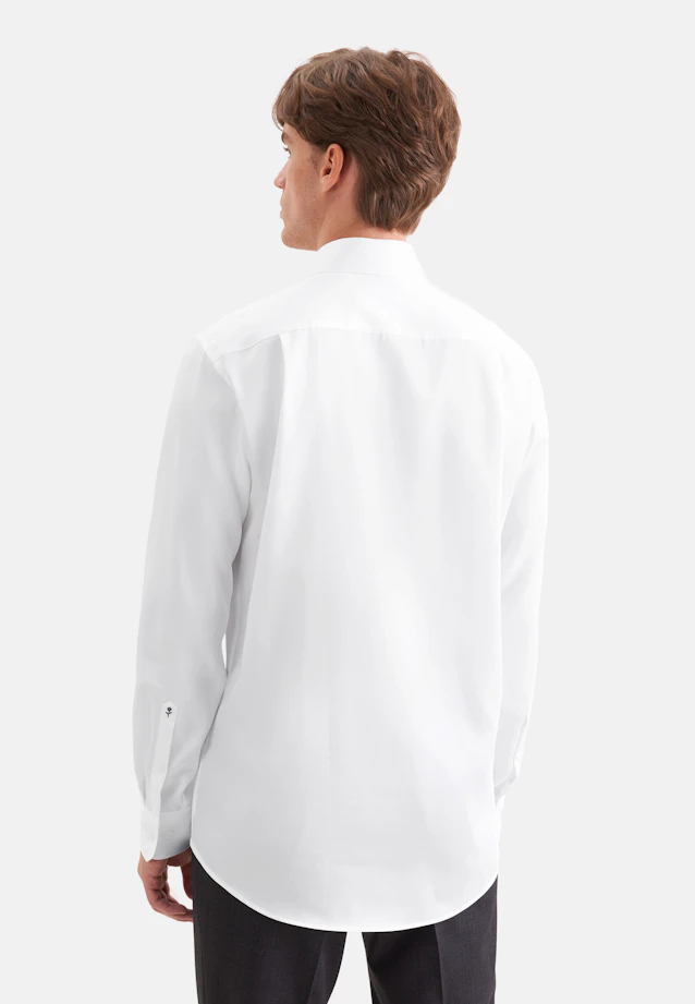 Regular Business shirt Uni in White |  Seidensticker Onlineshop