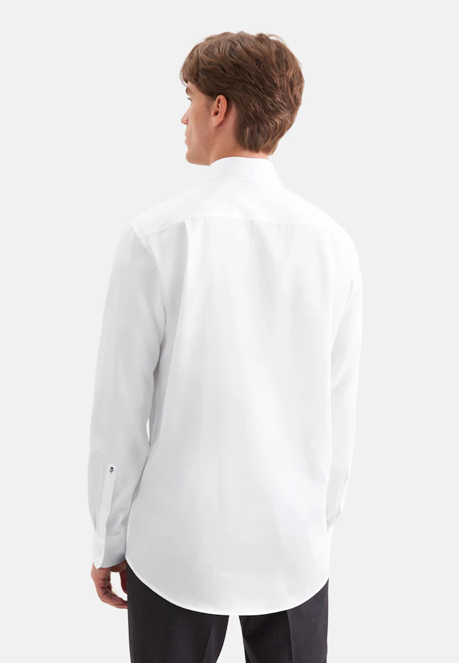 Regular Business Hemd Uni in Weiß | Seidensticker Onlineshop