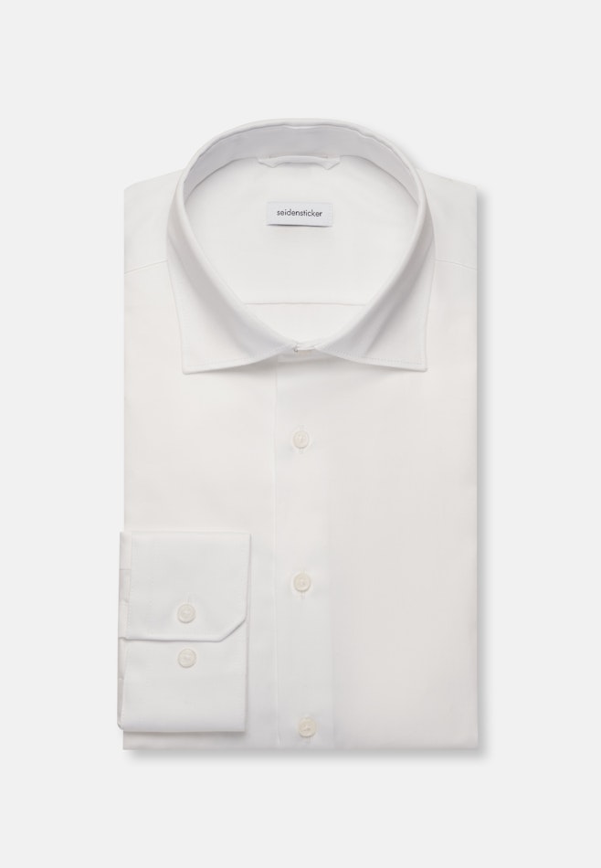 Regular Business Hemd Uni in Weiß | Seidensticker Onlineshop