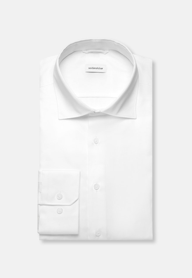 Regular Business Hemd Uni in Weiß | Seidensticker Onlineshop