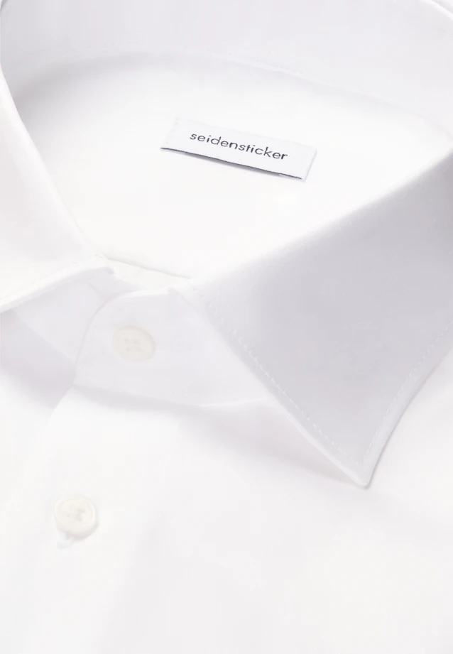 Regular Business shirt Uni in White |  Seidensticker Onlineshop