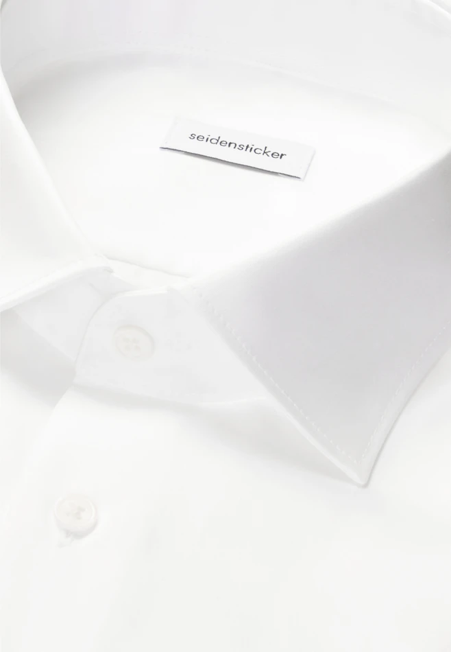 Regular Business shirt Uni in White | Seidensticker online shop