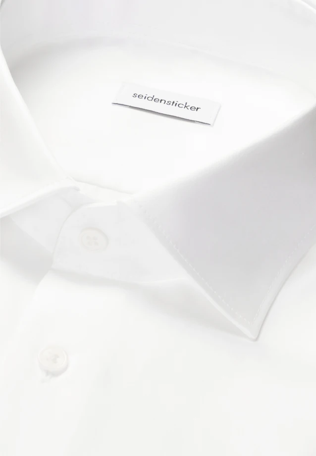 Regular Business Hemd Uni in Weiß |  Seidensticker Onlineshop