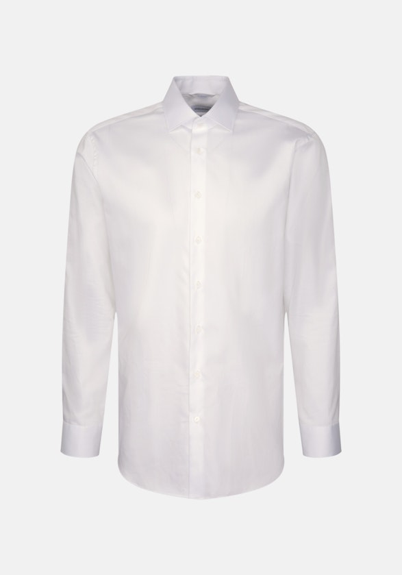 Regular Business shirt Uni in White | Seidensticker Onlineshop