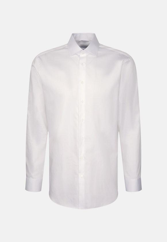 Regular Business shirt Uni in White |  Seidensticker Onlineshop