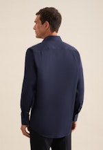 Regular Business shirt Uni in Dark Blue |  Seidensticker Onlineshop