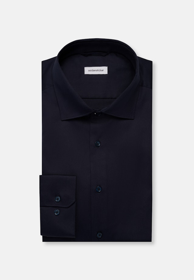 Regular Business shirt Uni in Dark Blue |  Seidensticker Onlineshop