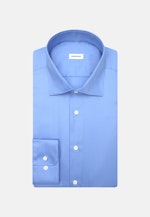 Regular Business Hemd Uni in Mittelblau |  Seidensticker Onlineshop