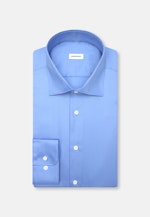 Regular Business Hemd Uni in Mittelblau |  Seidensticker Onlineshop