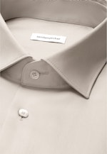 Regular Chemise d'affaires Uni in Beige |  Seidensticker Onlineshop