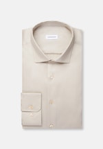 Regular Business Hemd Uni in Beige |  Seidensticker Onlineshop