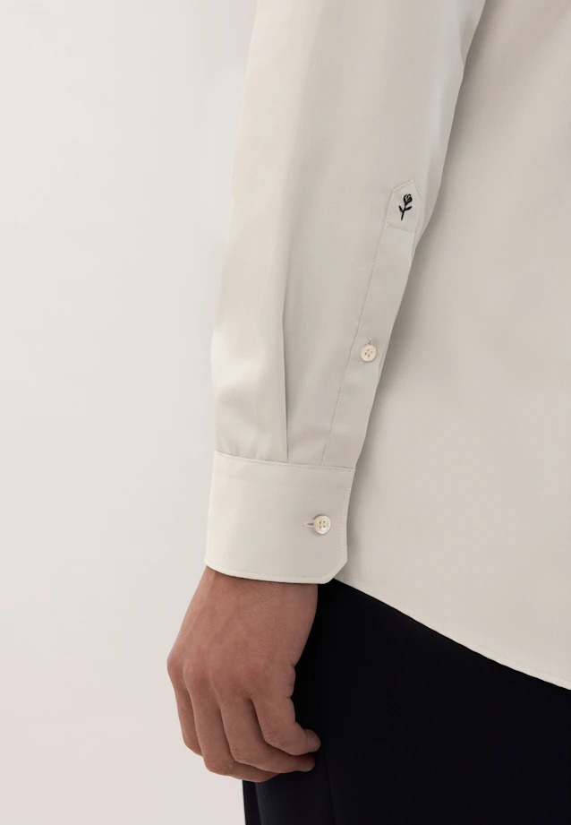 Regular Business shirt Uni in Grey |  Seidensticker Onlineshop