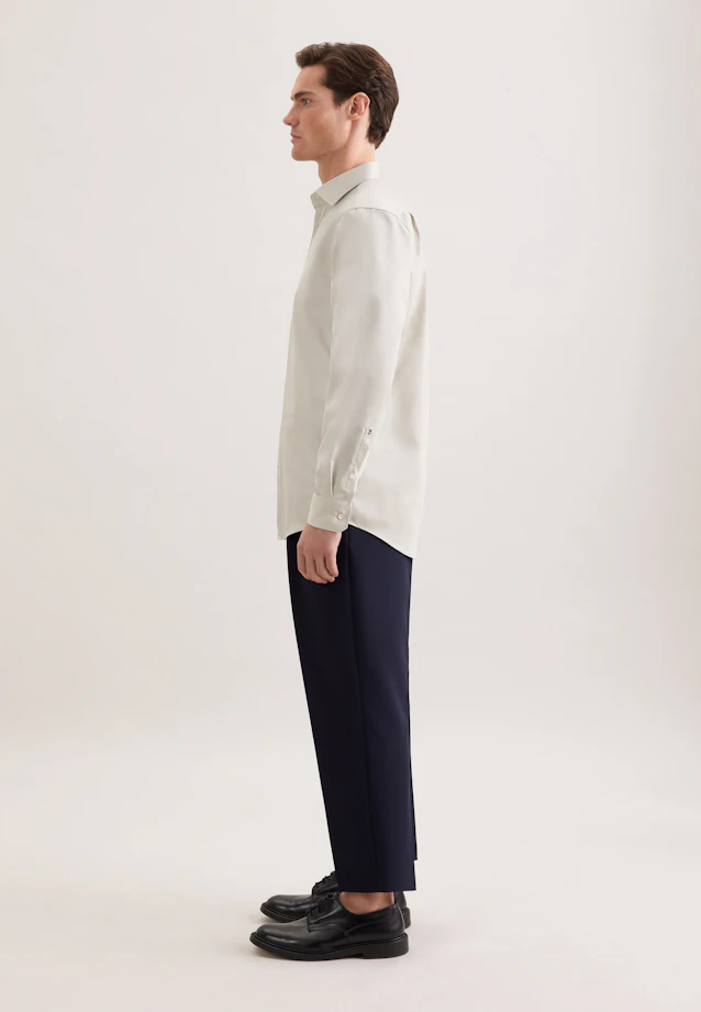 Regular Business shirt Uni in Grey |  Seidensticker Onlineshop