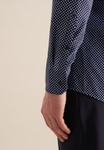 Business Shirt in Regular with Kent-Collar in Dark Blue |  Seidensticker Onlineshop