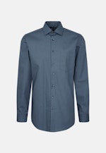 Business Shirt in Regular with Kent-Collar in Green |  Seidensticker Onlineshop