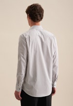 Regular Business Hemd Streifen in Grau |  Seidensticker Onlineshop