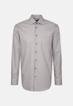 Regular Business Hemd Streifen in Grau |  Seidensticker Onlineshop