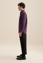 Regular Business Hemd Uni in Lila |  Seidensticker Onlineshop