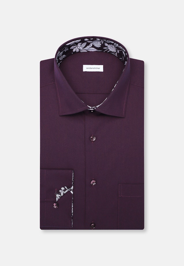 Regular Chemise d'affaires Uni in Lilas |  Seidensticker Onlineshop
