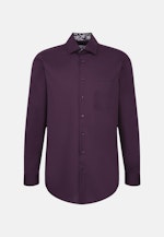 Regular Chemise d'affaires Uni in Lilas |  Seidensticker Onlineshop